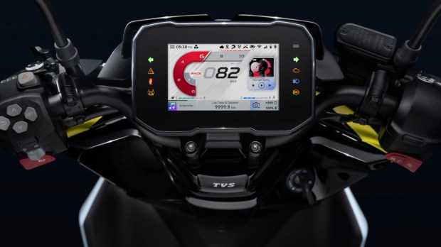 TVS Ntorq TFT 150 instrument panel