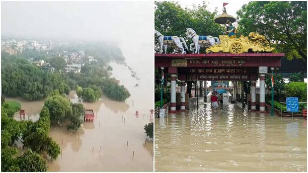The Yamuna has surpassed the 207 metre mark in Delhi, flooding in low-lying areas, affecting cremation grounds, and leading to massive traffic jams. As per the latest reports, over 8,000 people have been evacuated and have been shifted to shelters and relief camps built across the city. From Kashmere Gate to Kalindi Kunj, commuters experienced hours-long jams. The government has assured round-the-clock monitoring to manage the crisis.