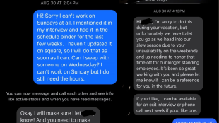 Layoff: A boss fired an employee over Facebook Messenger, that too, when she was on vacation. The employee has shared screenshots of the conversation with the boss on Reddit, asking, “What do I do?”