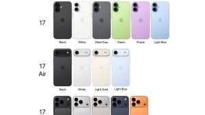 iphone 17 colours