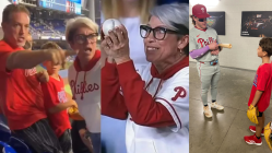 ‘She touched my arm, screamed in my ear’: Father speaks out over Phillies Karen incident