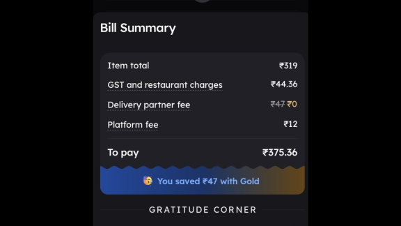 Zomato has raised their platform fee by 20 per cent ahead of the festive surge to Rs 12. They introduced the platform fee in 2023 at Rs 2 per order.